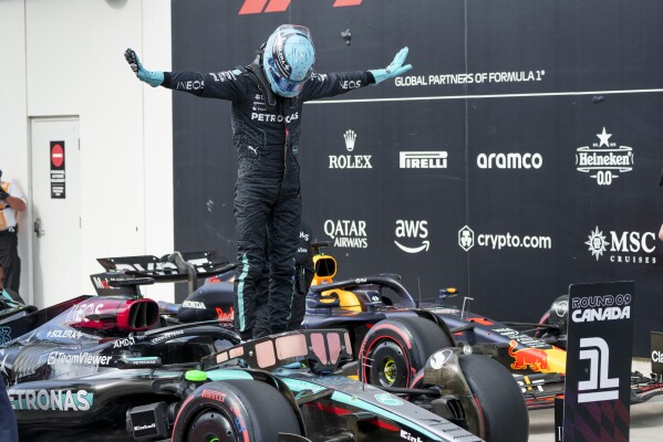 Fórmula 1: George Russell y Max Verstappen en la Pole del GP de Canadá
